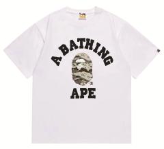 Bape T-Shirt Black White