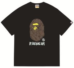 Bape T-Shirt Black White