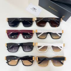 BLCG BB Black Square Gradient Purple Sunglasses