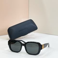 BLCG BB Logo Black Square Polarized Sunglasses