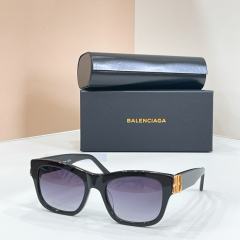 BLCG BB Black Square Gradient Purple Sunglasses