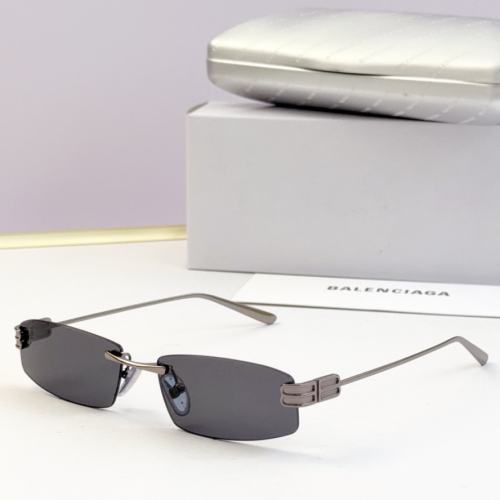 BLCG Stack BB Rimless Mini Rectangle Sunglasses
