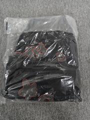 Black Red Outline Bubble Star Sweat Shorts