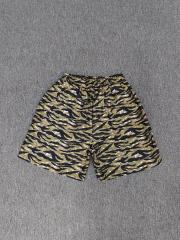 1:1 Quality Camo Print Monogrammed Shorts