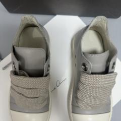 RO Gray Temple Jumbolace Low Leather Sneakers (US6-14)
