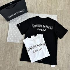 1:1 Top Quality CH Tokyo Exclusive Pocket Short Sleeve T-Shirt (White)