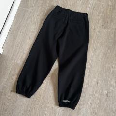 1:1 quality CH Side Gothic Letter Black Jogger Sweatpants