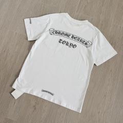 1:1 Top Quality CH Tokyo Exclusive Pocket Short Sleeve T-Shirt (White)