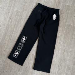1:1 quality CH St. Tropez Pin-Up Girl Wide Leg Sweatpants