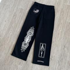 1:1 quality CH St. Tropez Pin-Up Girl Wide Leg Sweatpants