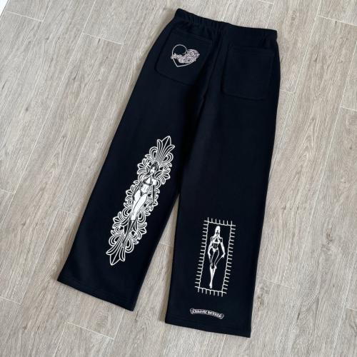 1:1 quality CH St. Tropez Pin-Up Girl Wide Leg Sweatpants