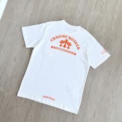 1:1 Top Quality CH Orange Triple Cross Hollywood Black Pocket T-Shirt