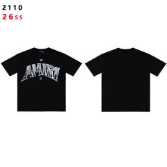 26SS Metal Gradient Logo Matching T-shirt & Sweat Shorts