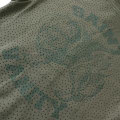 Saint Vanity Rhinestone Perforated Hoodie Short Set