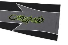 Godspeed Gray Black Lightning G Logo Zip Tracksuit Set