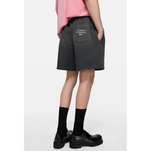 Stockholm 1996 Back Pocket Logo Wide Sweat Shorts