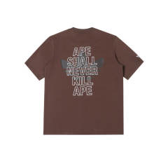 Originals × BAPE Co-branded SSL Jersey Oversized Cotton Short Sleeve T-shirt