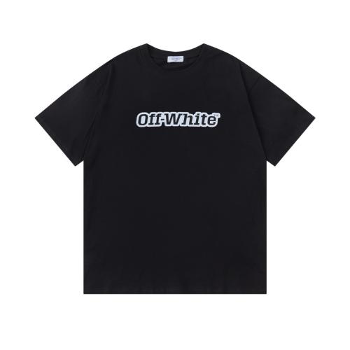 OW Double Outline Front Logo Short Sleeve T-shirt
