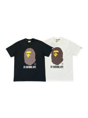 1:1 Quality Bape Classic Big Ape Head Printed Tee 2 colors