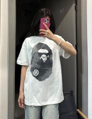 1:1 quality Bape Bleached Ape Print Tee 2 colors