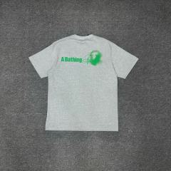 1:1 quality Bape Ape Logo Tee 2 colors