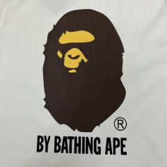 1:1 Quality Bape Classic Big Ape Head Printed Tee 2 colors