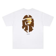 A Bathing Ape Bape East "東" Ape Head Dual Front Back Print Short Sleeve T-shirt