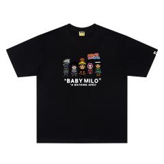 A Bathing Ape × NARUTO Naruto Shippuden Baby Milo Team T-shirt