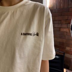 1:1 quality Bape Ape Logo Tee 2 colors