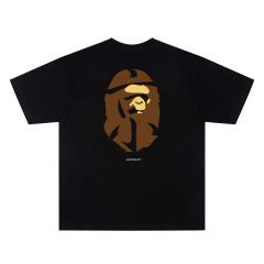 A Bathing Ape Bape East "東" Ape Head Dual Front Back Print Short Sleeve T-shirt