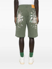 1:1 Top Quality Gallery Dept Paint Splatter Carpenter Work Shorts