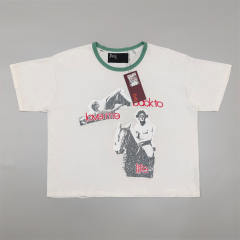 1:1 Top Quality Paly Hollywood Love Me Back To Life Western Horse Photo T-shirt