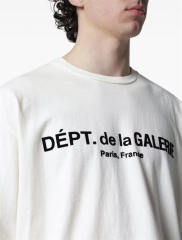 1:1 Top Quality Gallery Dept DÉPT. de la GALERIE Paris Front Print Long Sleeve Tee