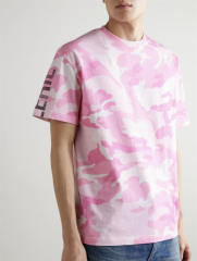 1:1 Top Quality Gallery Dept Pink Camo DÉPT. de la GALERIE All Over Print Short Sleeve T-shirt