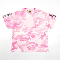 1:1 Top Quality Gallery Dept Pink Camo DÉPT. de la GALERIE All Over Print Short Sleeve T-shirt