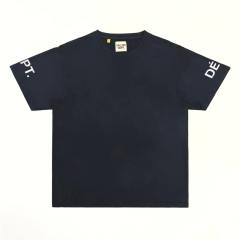 1:1 Top Quality DÉPT. de la GALERIE Dual Sleeve Back Print Short Sleeve T-shirt