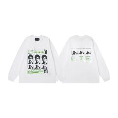 ERD he Underground Lie Grid Long Sleeve Tee