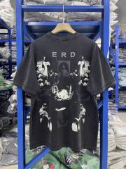 ERD Enfants Riches Déprimés Hebrew Cross Religious Vintage Washed Tee