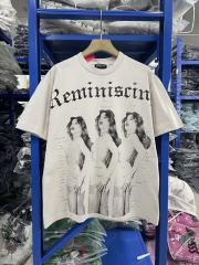 ERD Enfants Riches Déprimés Reminiscin Gothic Font Triple Women Portrait Vintage T-Shirt