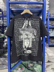 ERD Enfants Riches Déprimés Hebrew Cross Religious Vintage Washed Tee