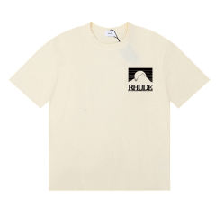 Contrasting color sunset print Tee 3 colors 29355903