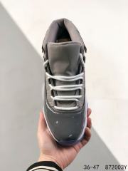 Jordαn 11 Cool Grey High Top Basketball Shoes