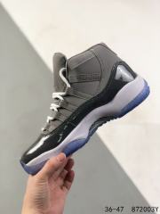 Jordαn 11 Cool Grey High Top Basketball Shoes