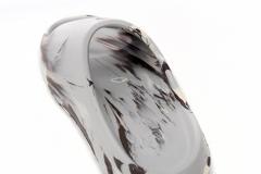 A Y**zy Slide Enflame Oil Painting White Grey GZ5553