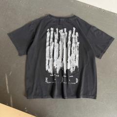 ERD Enfants Riches Déprimés Black Vintage Cropped Tee Gothic Collage Photo Print Grunge T-Shirt