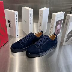 1:1 quality version Embroidered Heel Signature Red Sole Low-Top Casual Sneakers 3 colors 28894913