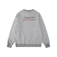 ERD Heather Grey Crewneck Pullover Christiane F. Film Poster Graphic Streetwear Sweatshirt