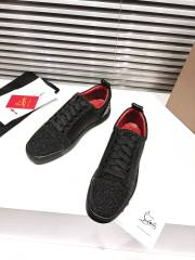 1:1 quality version Embroidered Heel Signature Red Sole Low-Top Casual Sneakers 3 colors 28894913
