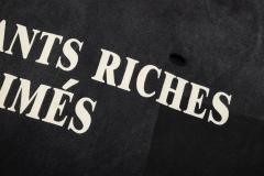ERD Gradient Washed Black Long Sleeve Tee Enfants Riches Deprimes Front Text Logo Pocket Long Sleeve T-Shirt