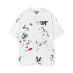 Gallery Dept Splatter Ink T-shirt Black White